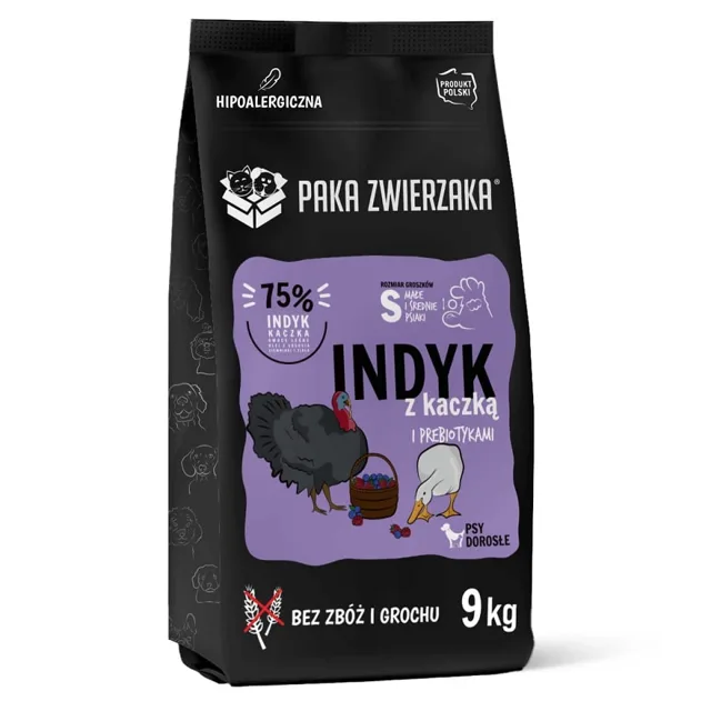 PAKA ZWIERZAKA Seventh Heaven Turkey &amp; Duck Mini 9 kg