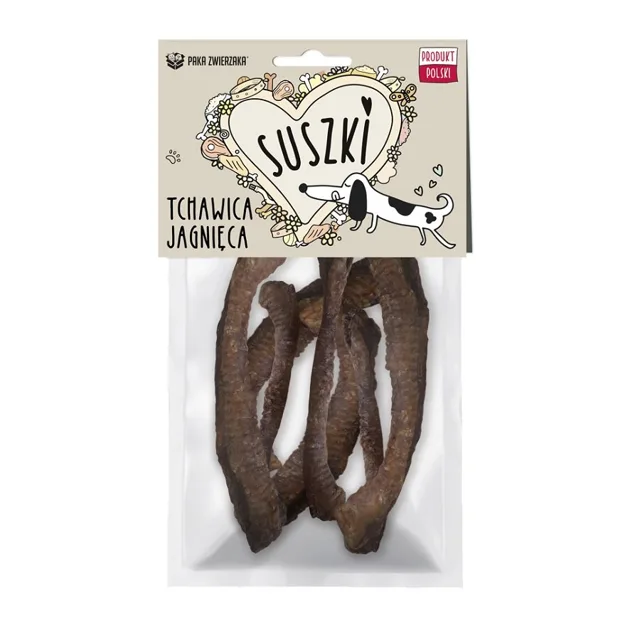 PAKA ZWIERZAKA Sušená jehněčí průdušnice 100g
