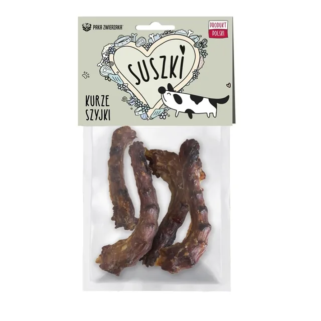 PAKA ZWIERZAKA Sušené kuřecí krky 100g