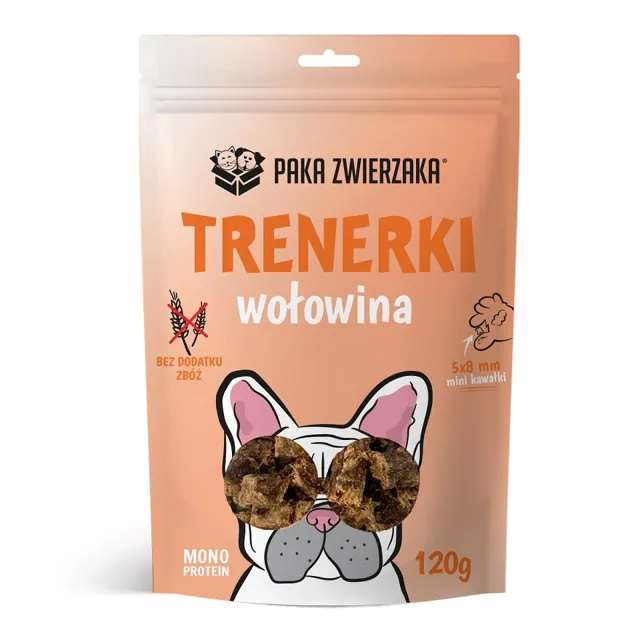 PAKA ZWIERZAKA Trenerki s hovězím 120 g
