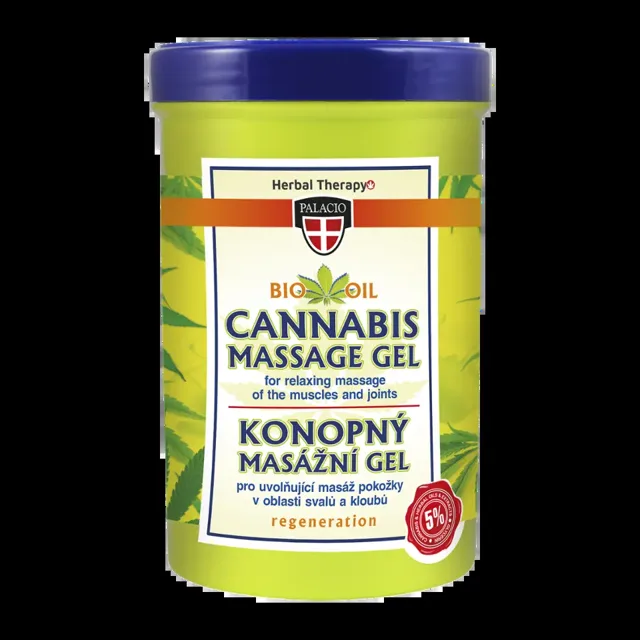 Palacio Konopný masážní gel 380 ml