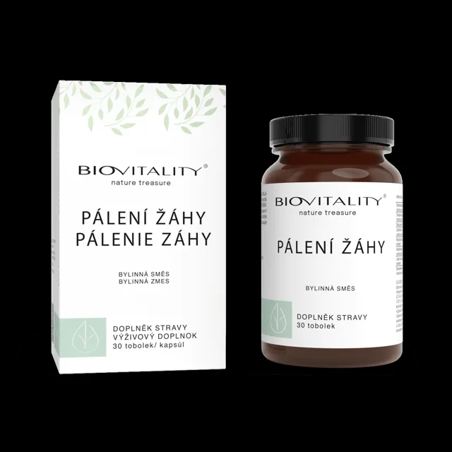 Pálení žáhy – kapsle 30 ks – Green idea