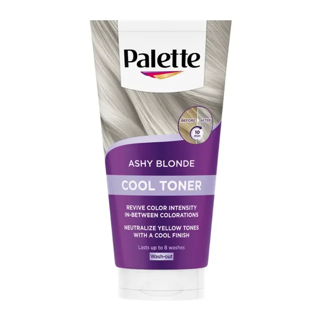 Palette Toner na vlasy Ashy Blonde 150 ml