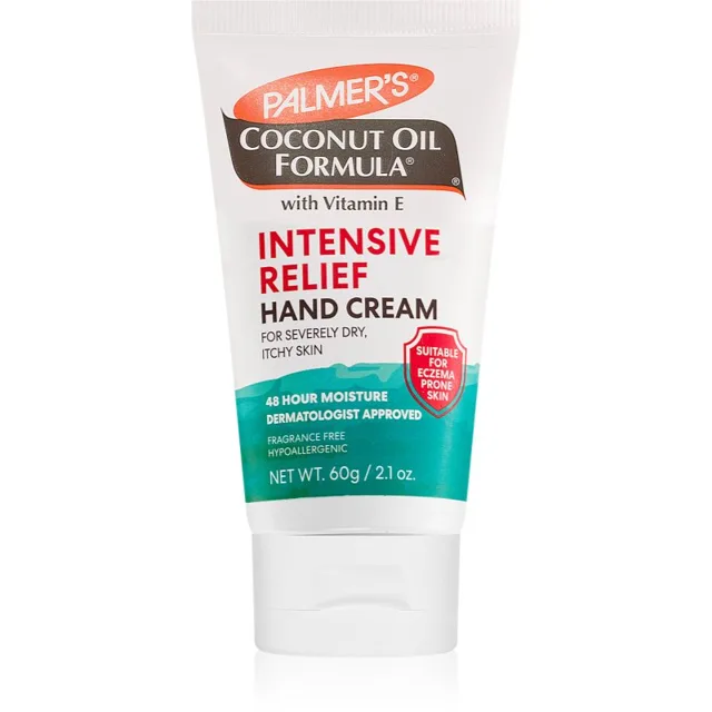 Palmer’s Coconut Oil Formula Intensive Relief hydratační krém na ruce pro suchou a ekzematickou pokožku 60 g