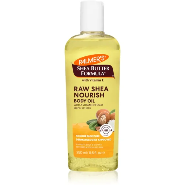 Palmer’s Shea Butter Formula pečující tělový olej pro suchou a citlivou pokožku 250 ml