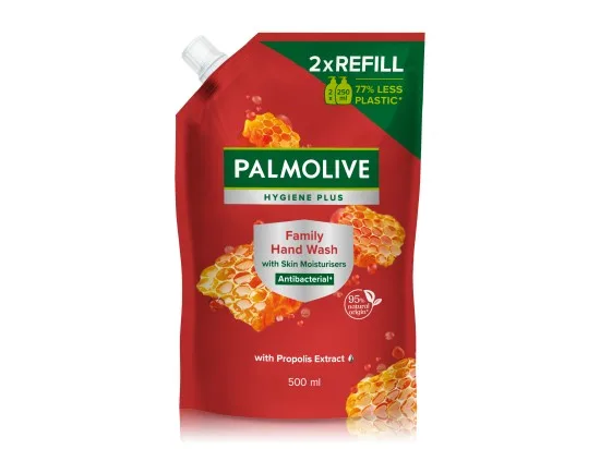 Palmolive Hygiene Plus Family mýdlo na ruce s přírodní antibakteriální složkou náhradní náplň 500 ml