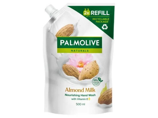 Palmolive Naturals Almond Milk tekuté mýdlo náhradní náplň 500 ml
