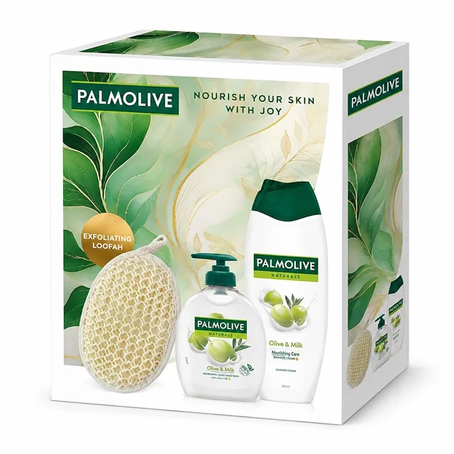 PALMOLIVE Naturals Olive Set vánoční kosmetický balíček