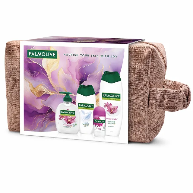 PALMOLIVE Naturals Orchid Bag vánoční kosmetická taška