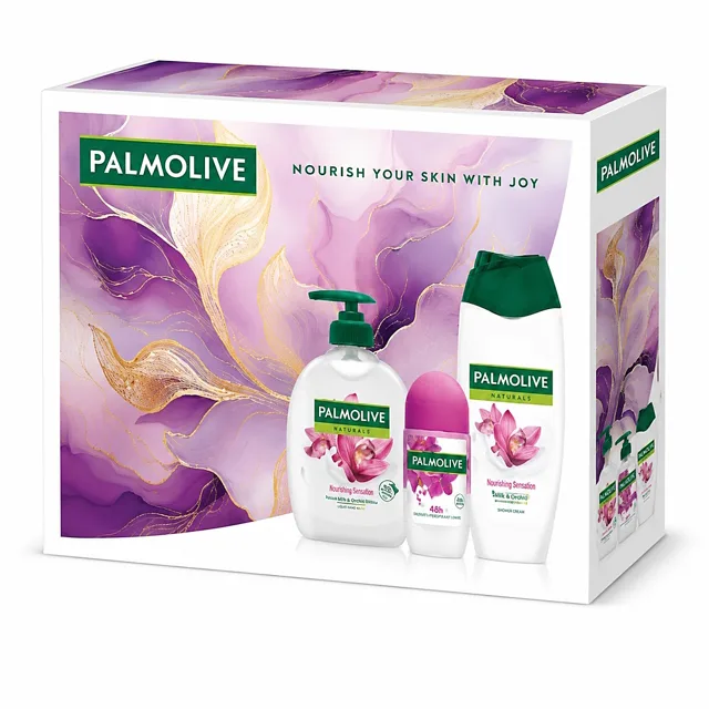 PALMOLIVE Naturals Orchid Triple vánoční kosmetický balíček