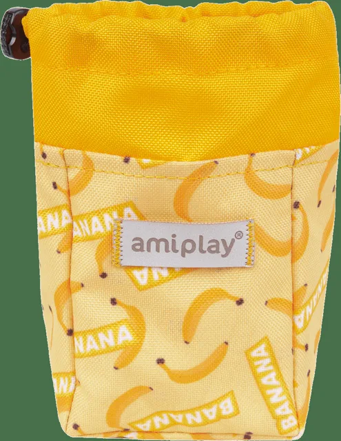 Pamlskovník pro psy Amiplay BeHappy Banana 6 × 2 × 11 cm