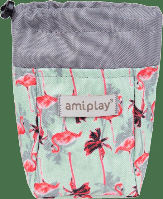 Pamlskovník pro psy Amiplay BeHappy Flamingo 6 × 2 × 11 cm