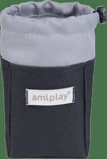 Pamlskovník pro psy Amiplay Samba černý 8 × 6 × 10 cm