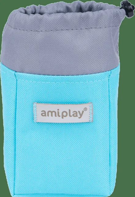 Pamlskovník pro psy Amiplay Samba modrý 8 × 6 × 10 cm