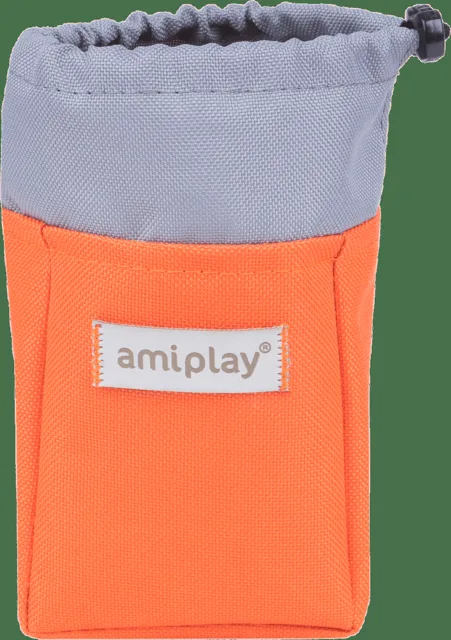 Pamlskovník pro psy Amiplay Samba oranžový 8 × 6 × 10 cm