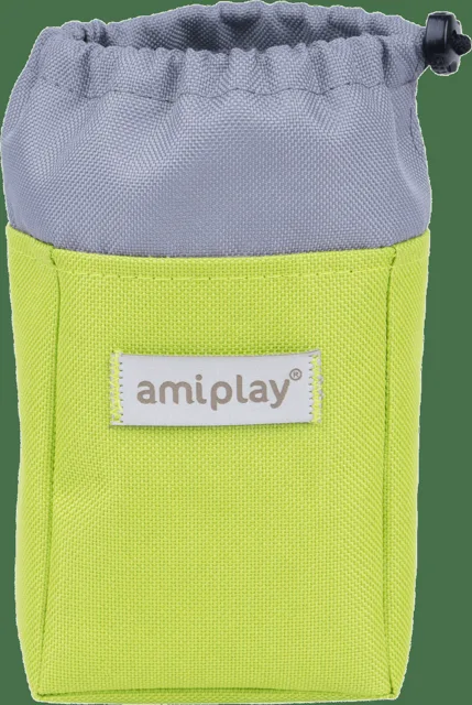 Pamlskovník pro psy Amiplay Samba zelený 8 × 6 × 10 cm