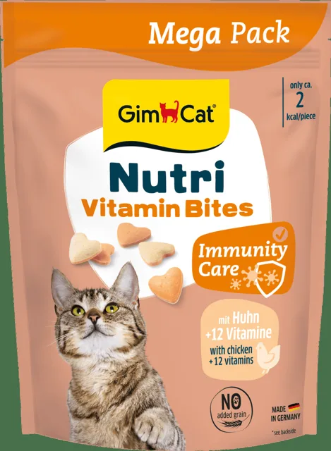 Pamlsky GimCat Nutri Multi-Vitamin Bites s kuřetem 425 g