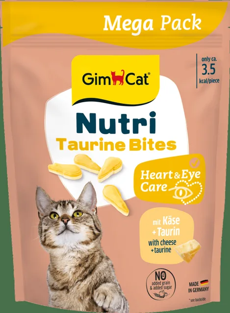 Pamlsky GimCat Nutri Taurine Bites s tvarohem 425 g