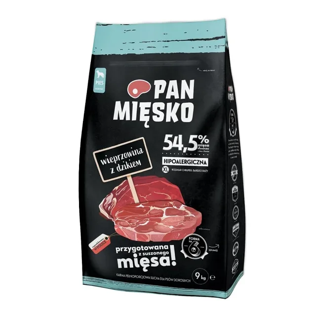 PAN MIĘSKO Vepřové s divočákem XL 9 kg