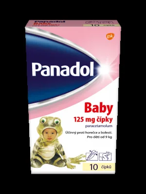 Panadol Baby 125mg sup. 10 CZ