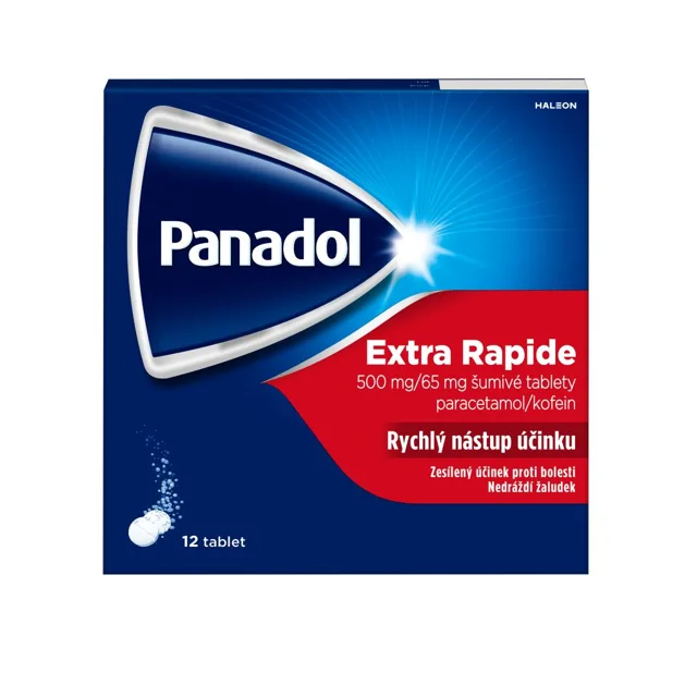 Panadol Extra Rapide 12 šumivých tablet