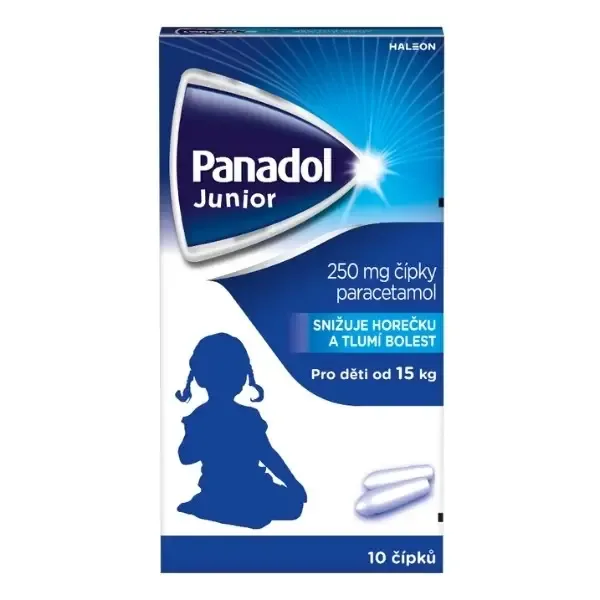 Panadol junior 250mg čípek 10 ks