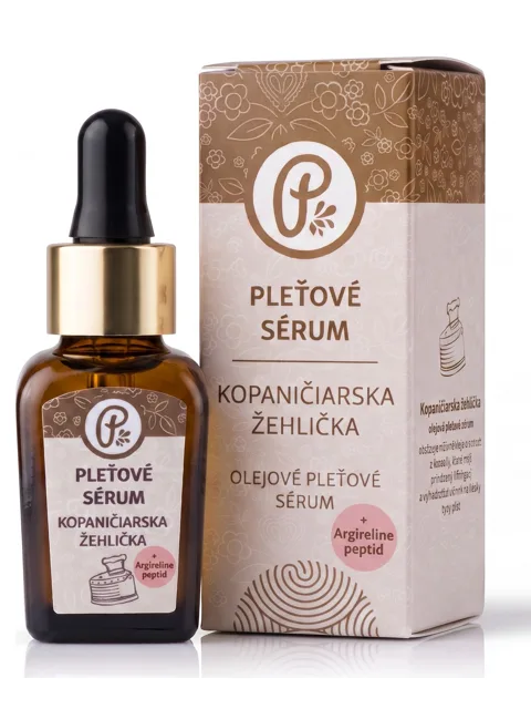 PANAKEIA Kopaničářská žehlička® s peptidem Argireline 20 ml, pleťové olejové sérum