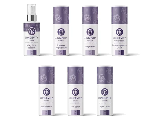 PANAKEIA LONGEVITY komplet – celá edice, 7 produktů