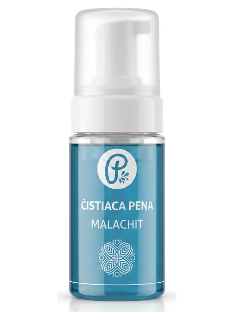 PANAKEIA MALACHIT - Rozjasňující čistící pleťová pěna 100 ml