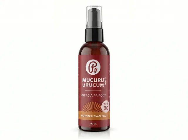 PANAKEIA MUCURU® - Suchý opalovací olej SPF 20 100ml