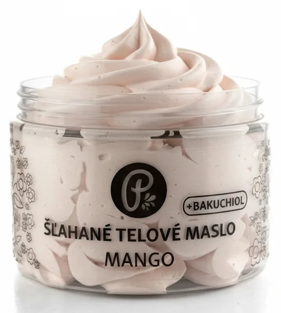 PANAKEIA Šlehané tělové máslo - Mango 150 ml