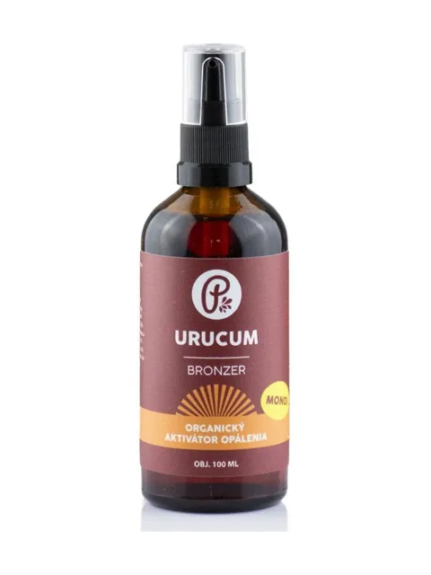 PANAKEIA URUCUM - Monoi 2v1 bronzer a olejový aktivátor opálení 100ml sklo