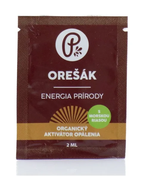 PANAKEIA (Vzorek) OŘEŠÁK - aktivátor opálení 2 ml