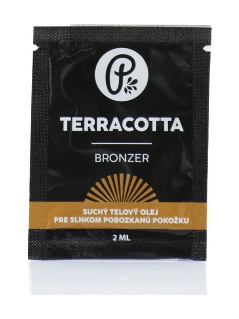PANAKEIA (Vzorek) TERRACOTTA - suchý tělový olej, bronzer 2 ml