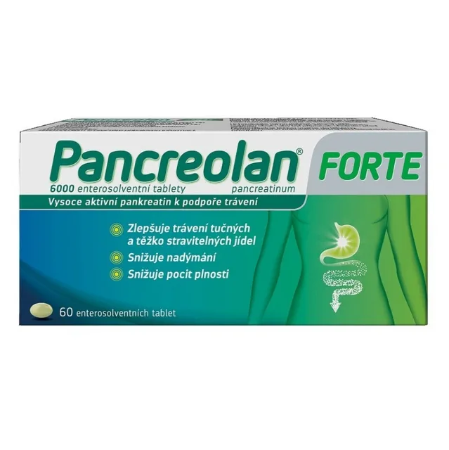 PANCREOLAN Forte 6000U 60 tablet