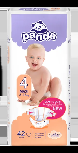 Panda Maxi vel. 4 8-18 kg dětské pleny 42 ks