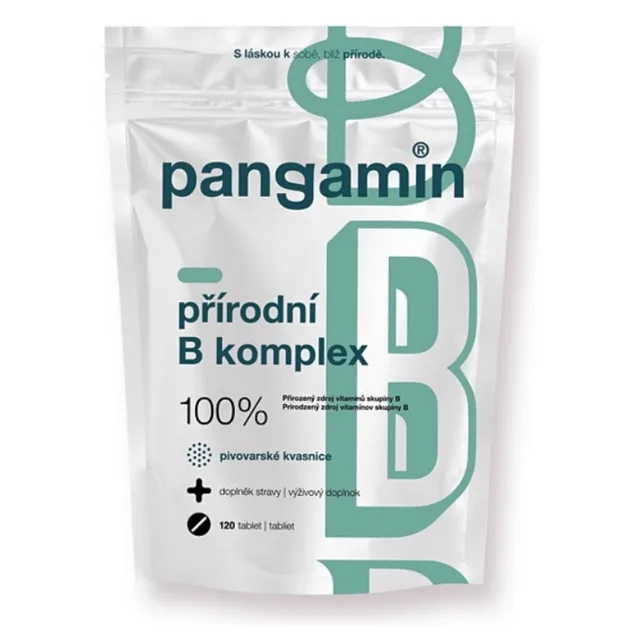 PANGAMIN Přírodní B komplex 120 tablet