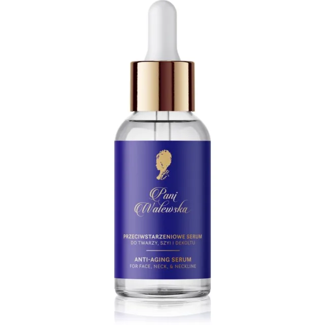 Pani Walewska Anti-Aging Face serum sérum proti stárnutí pleti na obličej, krk a dekolt 30 ml