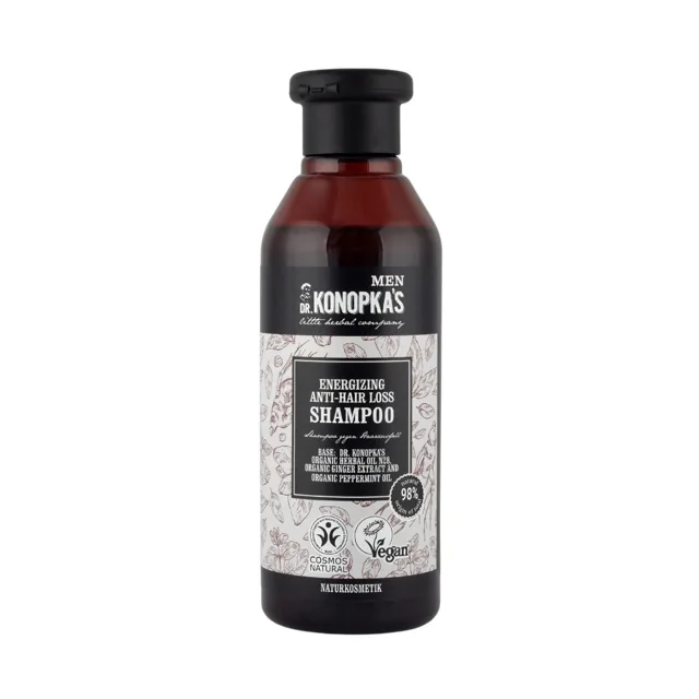 Pánský energizující šampon proti vypadávání vlasů - 280 ml - Dr. Konopka's