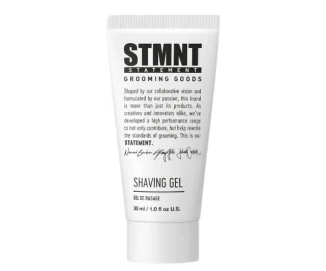 Pánský gel na holení STMNT Grooming Goods Shaving Gel - 30 ml, transparentní + dárek zdarma