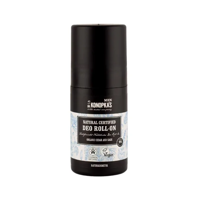 Pánský přírodní certifikovaný deodorant roll-on - 50 ml - Dr. Konopka's