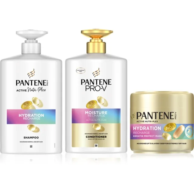 Pantene Pro-V Active Nutri Plex Hydration Recharge sada pro posílení vlasů