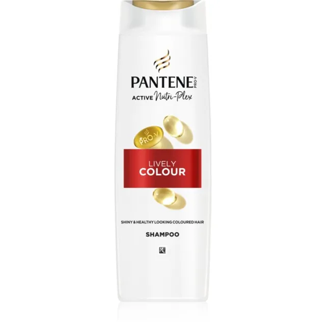 Pantene Pro-V Active Nutri Plex Lively Colour šampon pro barvené, chemicky ošetřené a zesvětlené vlasy 400 ml