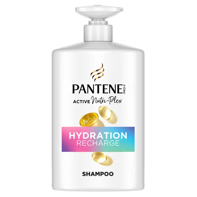 Pantene Šampon pro suché a namáhané vlasy Hydration Recharge Shampoo 1000 ml