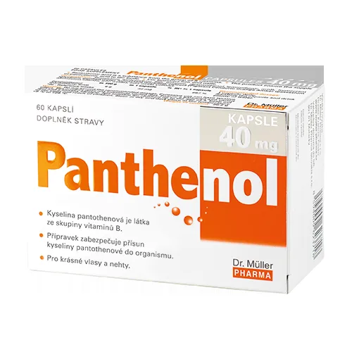 Panthenol 40mg Dr.Müller 60 kapslí