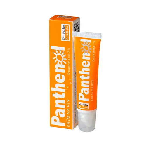 Panthenol krém na rty 7% 10ml Dr.Müller
