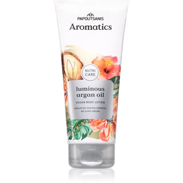 PAPOUTSANIS Aromatics Luminous Argan Oil tělové mléko 200 ml