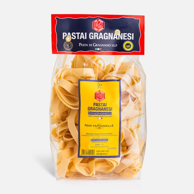Pappardelle Nidi Gragnano 500 g  široké semolinové těstoviny