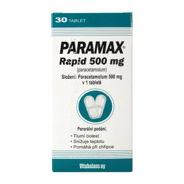 PARAMAX Rapid 500 mg 30 tablet