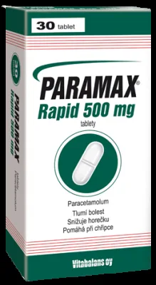 Paramax Rapid 500mg por.tbl.nob.30x500mg